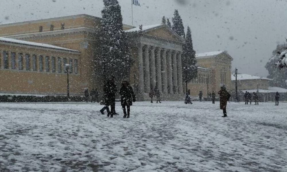 Καιρός-Μαρουσάκης: «Ο Ωμέγα εμποδιστής φέρνει πολικό ψύχος από την Ουκρανία και χιόνια στην Αττική»